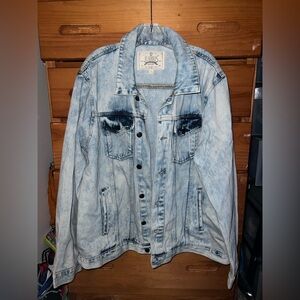 Akademiks Light Blue Jean Jacket XL